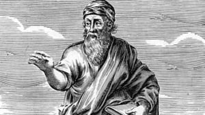 فيثاغورس صاحب أهم نظرية هندسية في التاريخ .. أهم 7 معلومات قد لا تعرفها عن الفيلسوف الشهير