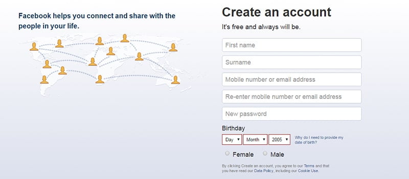 8 خطوات مهمة لعمل فيس بوك