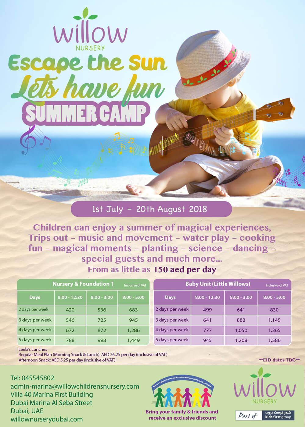 Willow Children's Nursery (Fees & Reviews) Dubai, Reggio Emilia, UAE