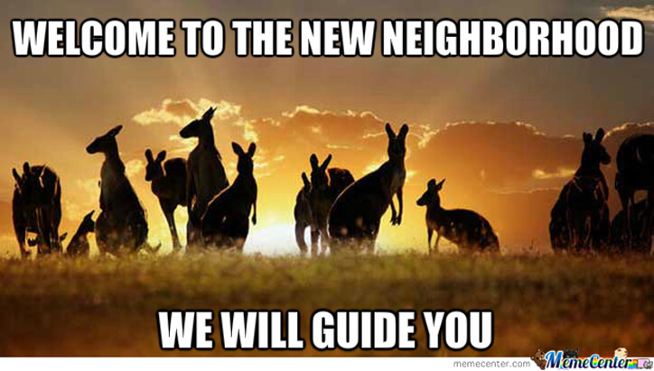 Australians are all hospitable