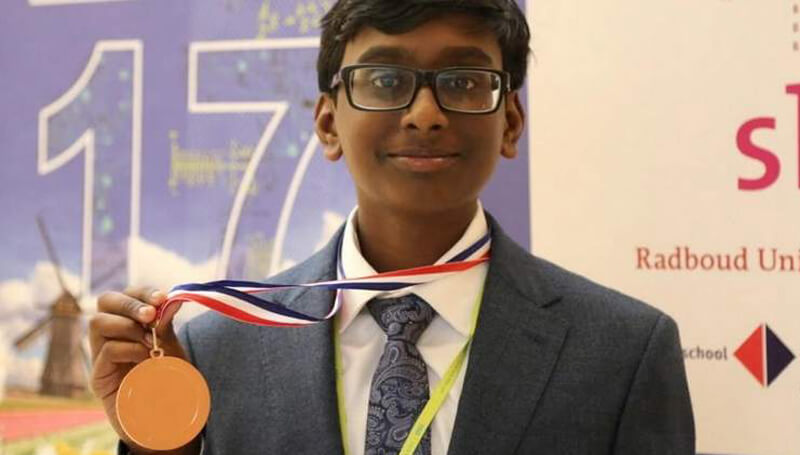 Dubai student wins at international science olympiad