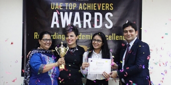 S P Jain Awards 100% Scholarship to UAE Topper Raina Shah