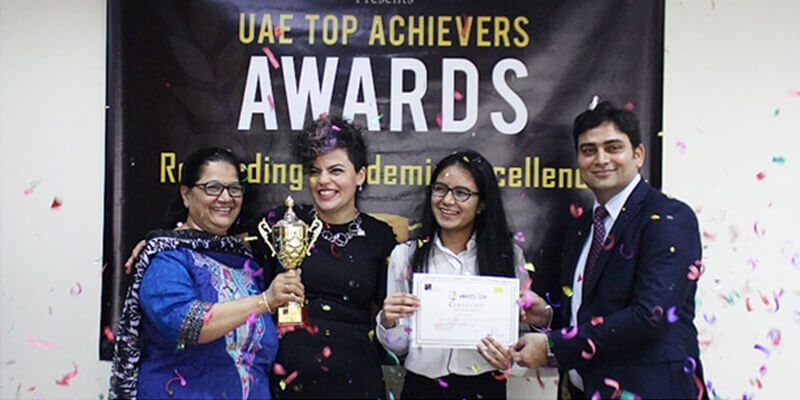 S P Jain Awards 100% Scholarship to UAE Topper Raina Shah