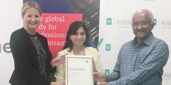 UKCBC - Dubai Campus Awarded Silver Learning Partner Status by ACCA