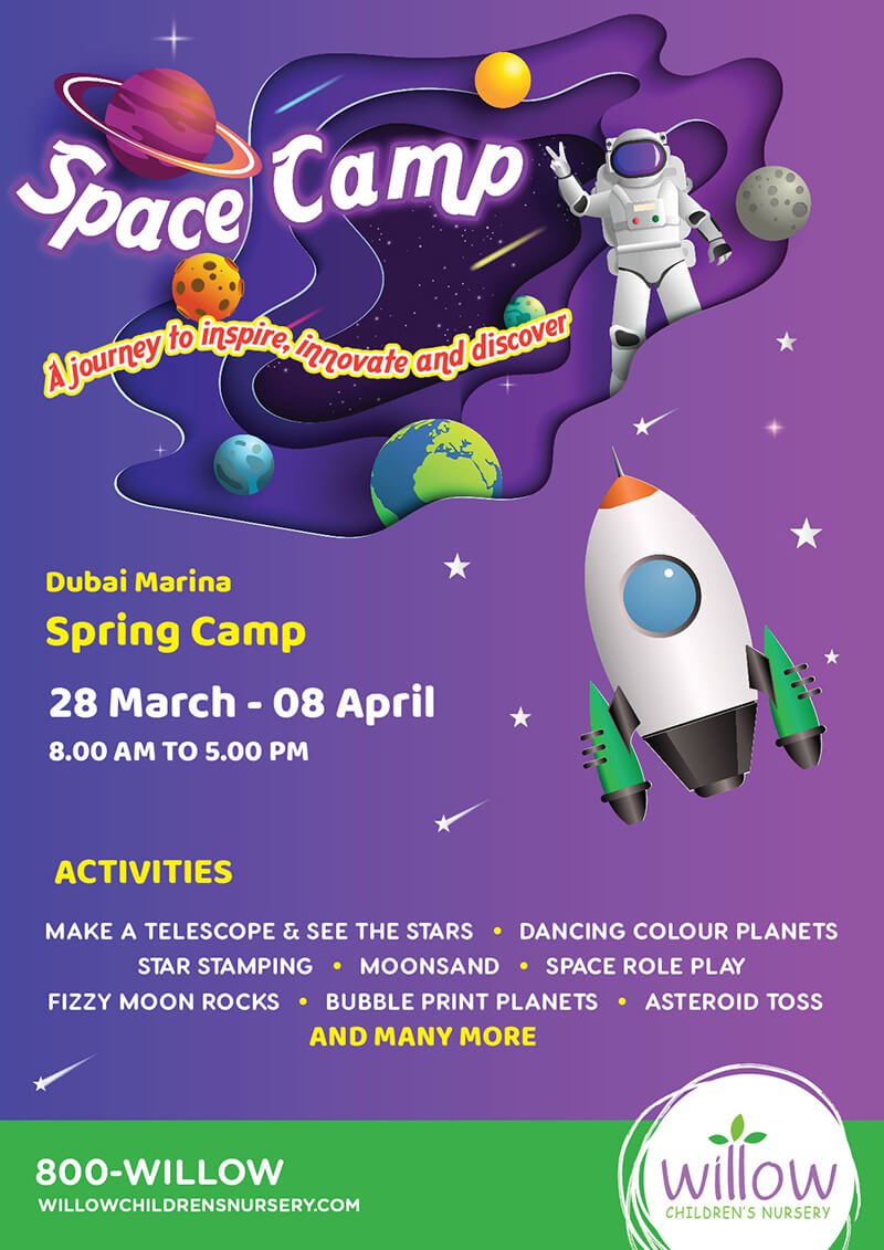 Willow Space Camp Willow Children’s Nursery Dubai, Previous Events, UAE