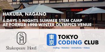 Tokyo Coding Club - 6 Days 5 Nights Summer STEM Programs Tokyo Coding Club - 6 Days 5 Nights Summer STEM Programs