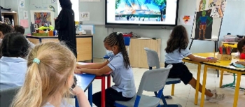 Look: Abu Dhabi students learn art with new museum collaboration