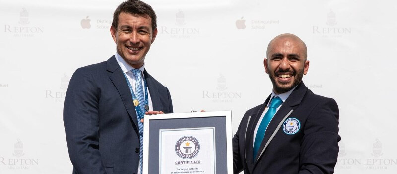 Look: Students in UAE dress up as astronauts and break a world record