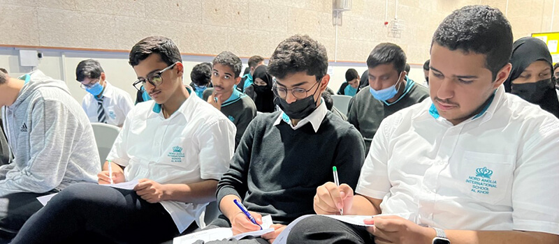 Sheikh Mohammed Bin Abdulla Al-Thani inspires students in Al Khor to dream big! Sheikh Mohammed Bin Abdulla Al-Thani inspires students in Al Khor to dream big!