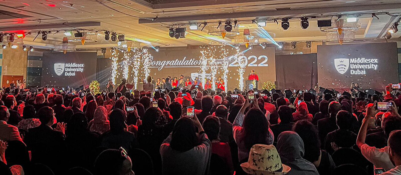 Dubai Future Foundation CEO Receives Honorary Doctorate at MDX Dubai's Class of 2022 Graduation