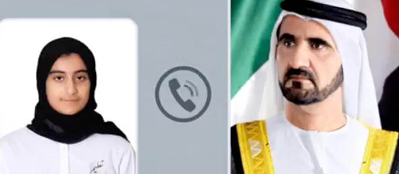 UAE Vice-President’s phone call with high school topper going viral