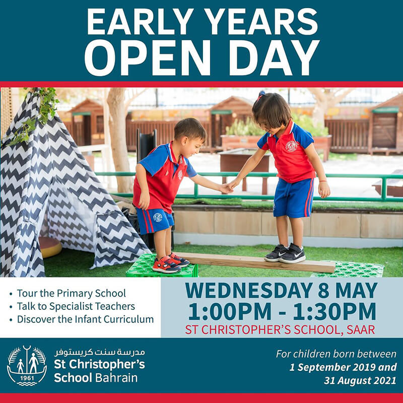 Early Years Open Day - St Christopher's School Bahrain