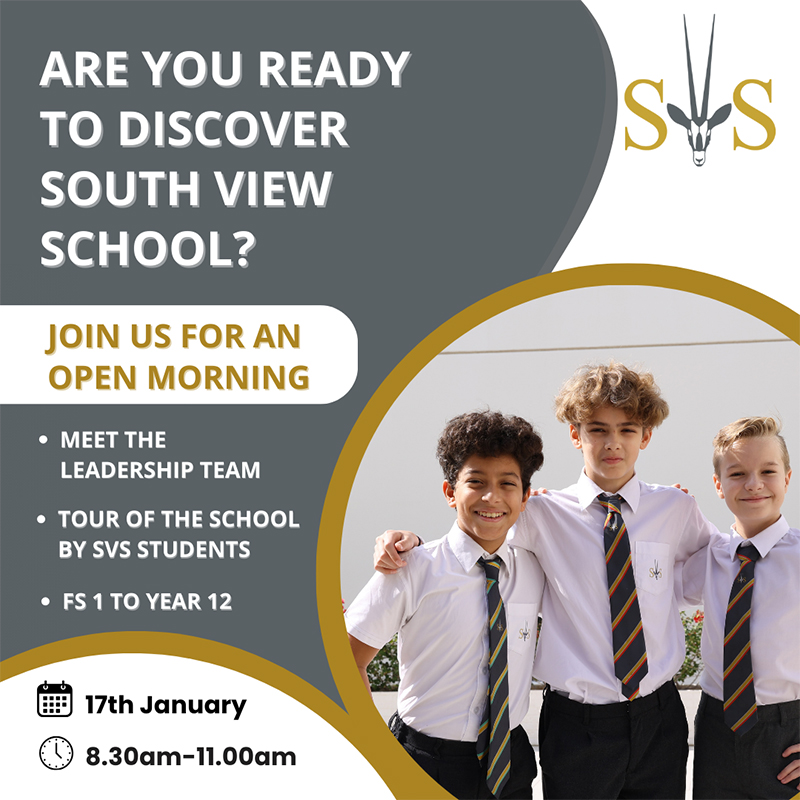 SVS Open Morning