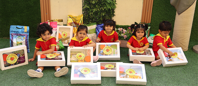 British Orchard Nursery Kids Give Ramadan Wellness Boxes to UAE Food Drivers British Orchard Nursery Kids Give Ramadan Wellness Boxes to UAE Food Drivers