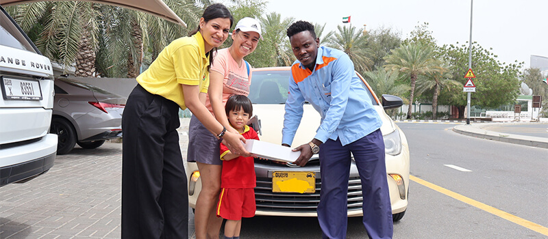 British Orchard Nursery Kids Give Ramadan Wellness Boxes to UAE Food Drivers British Orchard Nursery Kids Give Ramadan Wellness Boxes to UAE Food Drivers