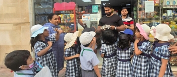 Plastic ban in Abu Dhabi: 4-Year-Olds Make Paper Bags for Eco-Friendly Drive