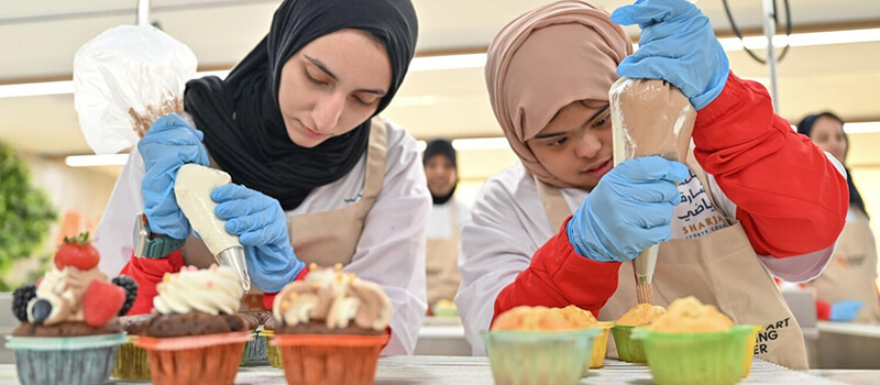 UAE students of determination bake cupcakes from scratch in under five hours