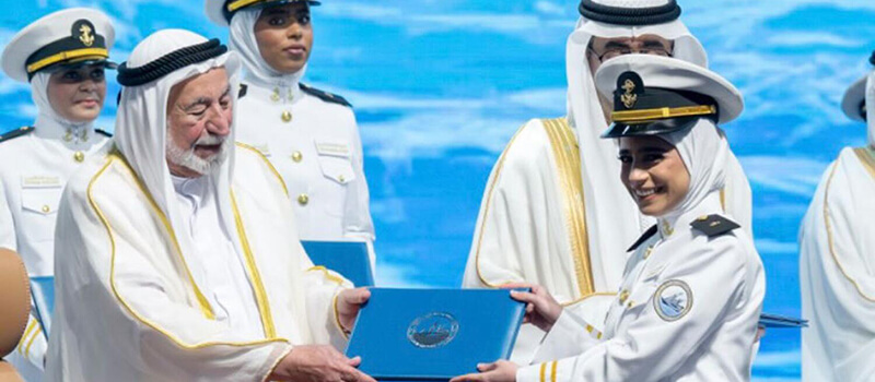 'My children reached distant shores': Sharjah Ruler Honors First Maritime Graduates batch