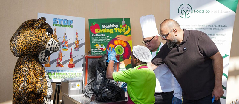 Dubai: Food waste helps school garden, community green spaces bloom with new invention Dubai: Food waste helps school garden, community green spaces bloom with new invention