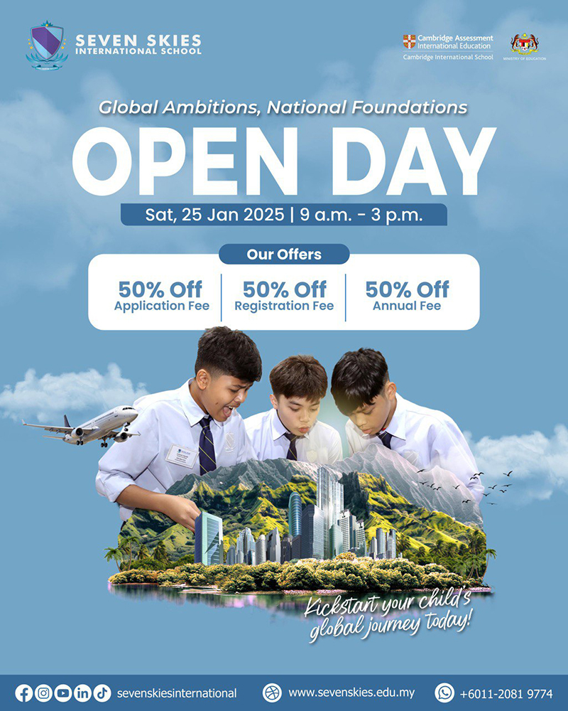 Open Day 2025 - Seven Skies International School
