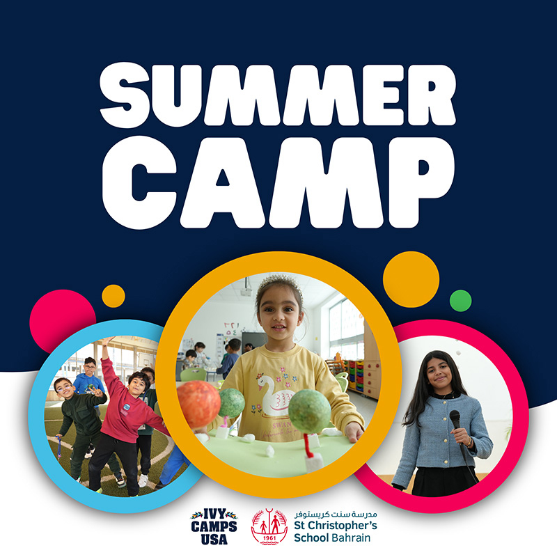 IVY Campus in-person summer Camp at St Christopher's School Bahrain