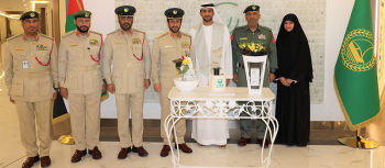 Dubai Police honour officer’s son for topping high school exams