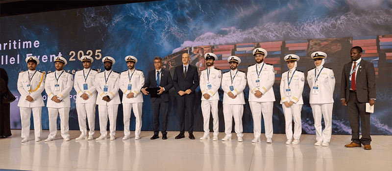 Sharjah Maritime Academy Participates in the International Education Show 2025