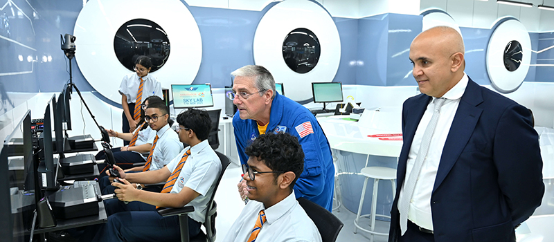NASA Astronaut Dr. Don Thomas Inaugurates Ambassador International Academy’s Sky Lab
