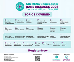 5th MENA Congress for Rare Diseases 2026 – MPU – Event partnership