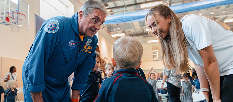 Former NASA Astronaut Dr Don Thomas Visits Brighton College Abu Dhabi and Dubai Former NASA Astronaut Dr Don Thomas Visits Brighton College Abu Dhabi and Dubai