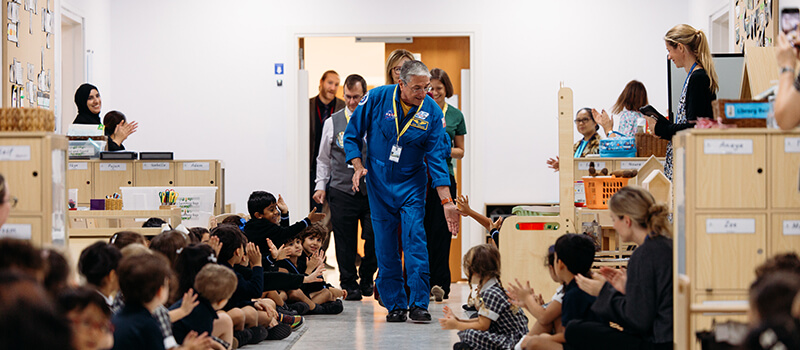Former NASA Astronaut Dr Don Thomas Visits Brighton College Abu Dhabi and Dubai