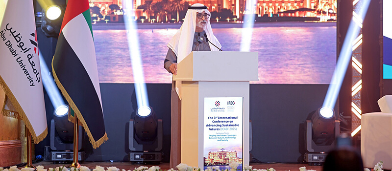 Nahyan bin Mubarak Opens 3rd International Conference on Sustainable Futures at ADU