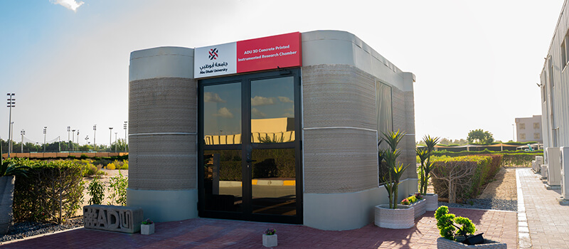 Abu Dhabi University inaugurates research-driven 3D concrete printed research chamber