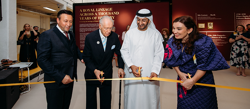 Royal Lineage Exhibition Opens in Dubai at BC Academy with Prince Nikita