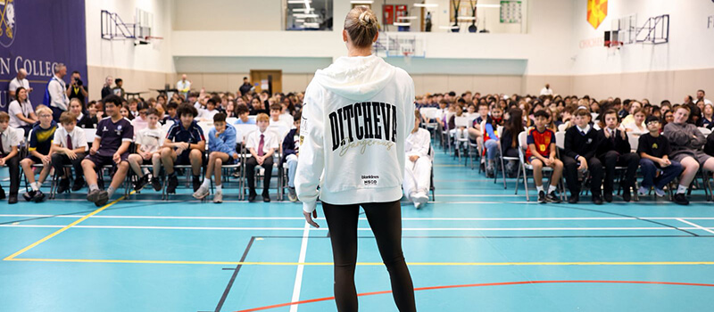 Undefeated MMA World Champion Dakota Ditcheva Inspires Brighton College Dubai Pupils