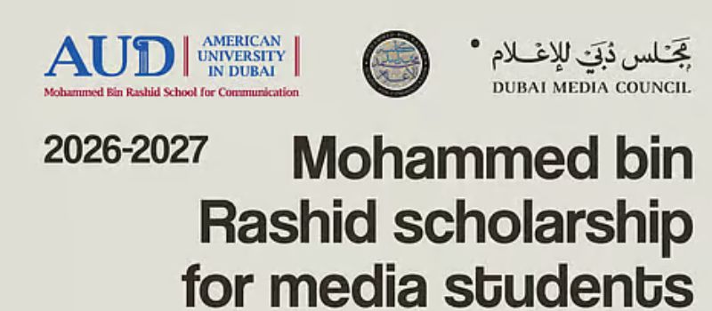 Mohammed bin Rashid Scholarship opens applications for Emirati media students for 2026-27