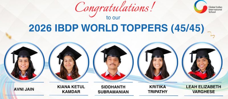 5 World Toppers, 9 Near Perfect scorers for GIIS SMART Campus in IBDP 2026 cohort